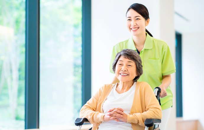 テスト法人 テスト店舗の正社員・契約社員 介護職員・ヘルパー 訪問介護・定期巡回 訪問入浴介護 居宅介護支援事業所求人イメージ